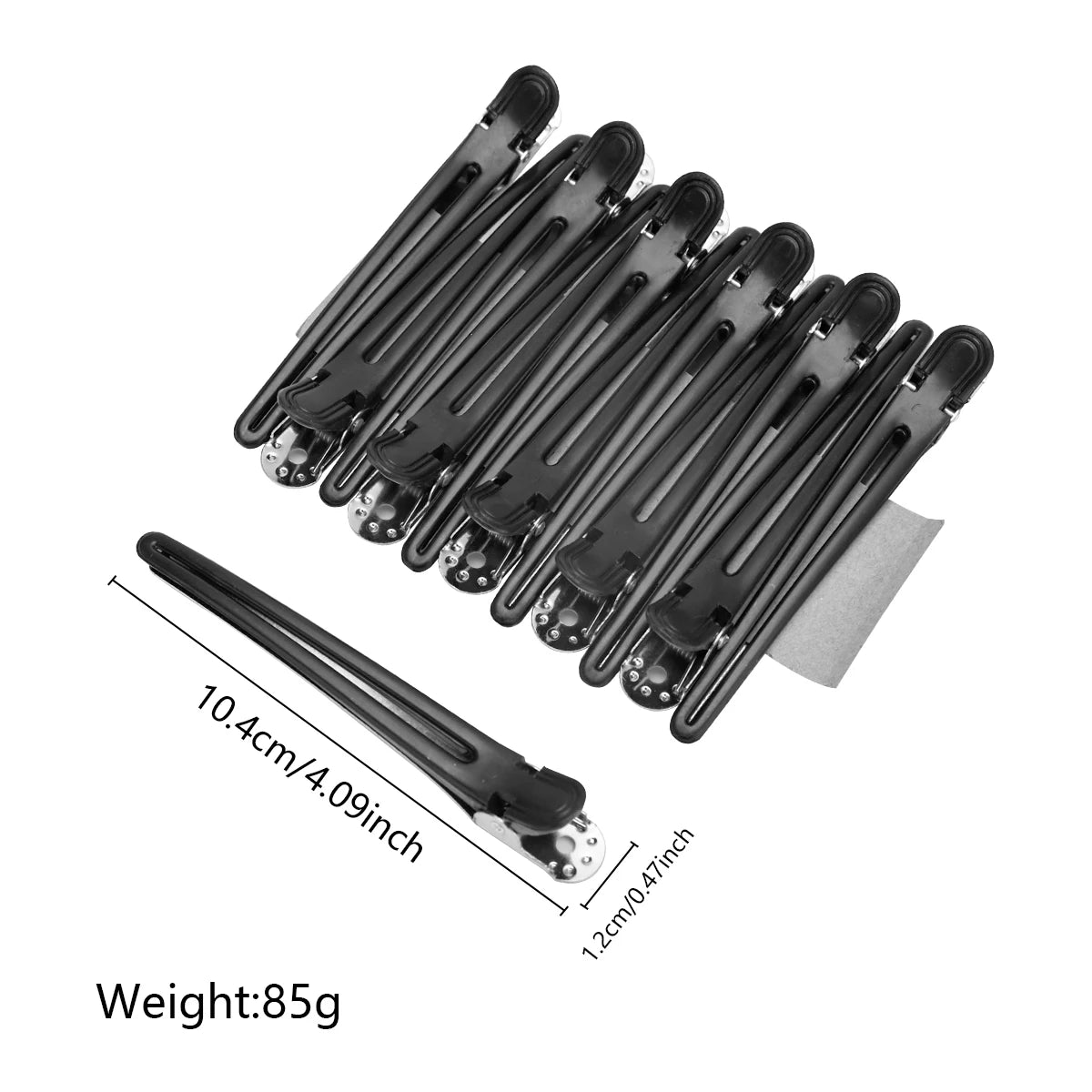 Professional Basic No-Trace Hair Clips, Girls' Hairstyles, No-Bend Hairpins, Hair Styling Tools - Pinzas profesionales para el cabello.