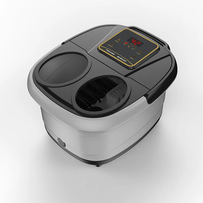 Household fully automatic massage foot bath  Knee-pad constant temperature heated foot bath Bucket Automatic Heating Foot Massag