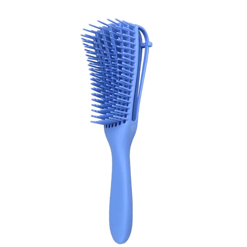 Detangling Hair Brush, Scalp Massager, Curly Hair Detangling Comb, Detangling Brush for Women and Men, Beauty Salon/ Cepillo desenredante para el cabello, masajeador del cuero cabelludo, peine para desenredar el cabello rizado.