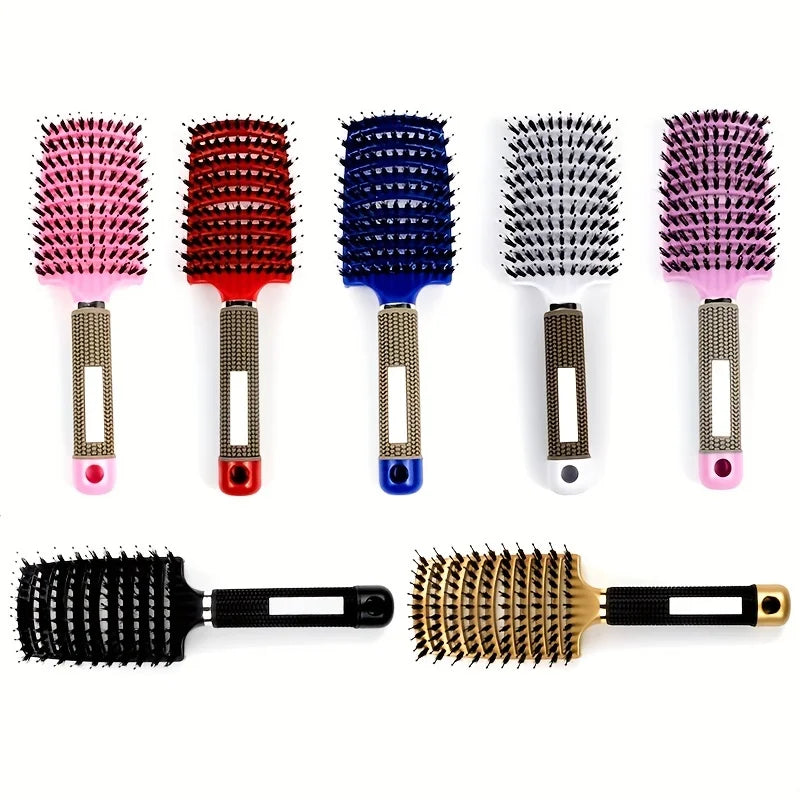 Magic Scalp Massage Brush for Women- Professional Detangling Tool for Wet and Curly Hair - Hairdressing Tool/  Herramienta profesional para desenredar cabello húmedo y rizado