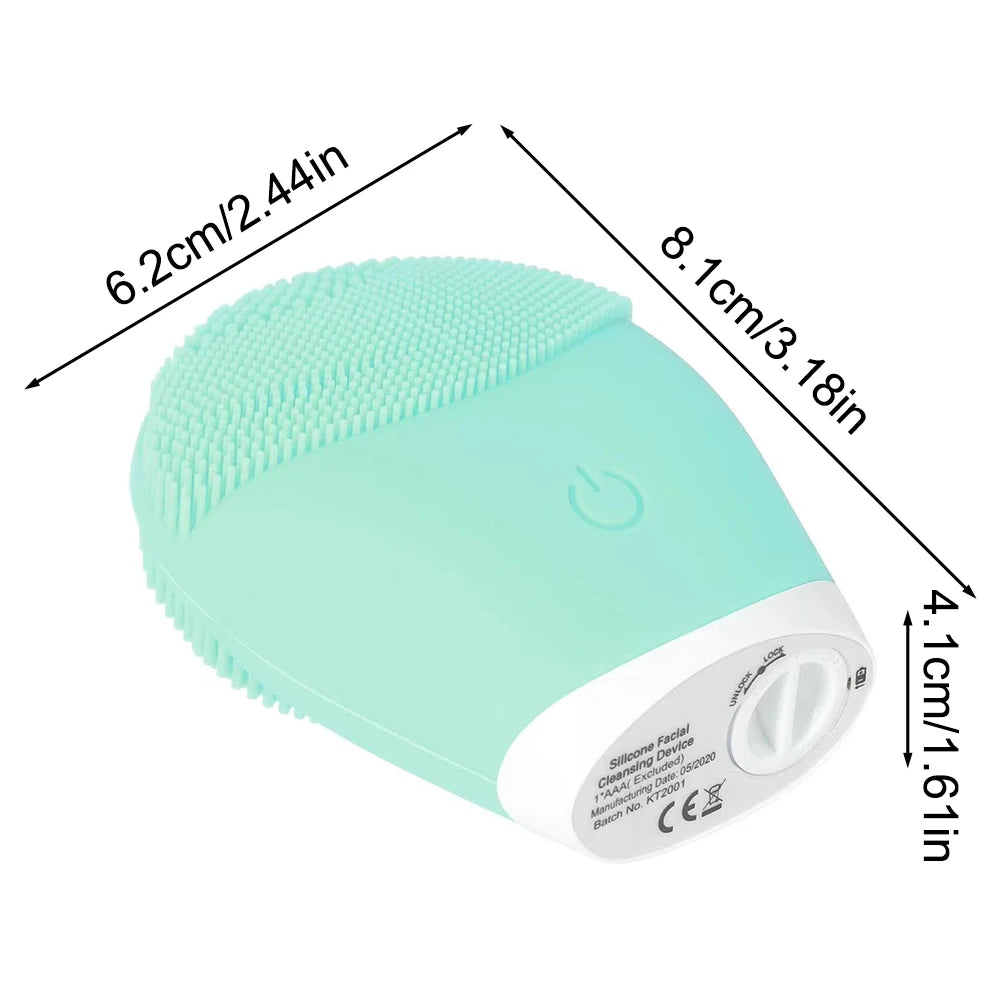 Cepillo Limpiador Facial Sónico – GlowWave Cleanser