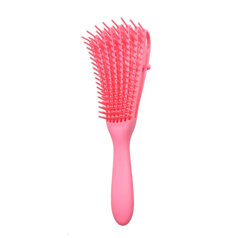Detangling Hair Brush, Scalp Massager, Curly Hair Detangling Comb, Detangling Brush for Women and Men, Beauty Salon/ Cepillo desenredante para el cabello, masajeador del cuero cabelludo, peine para desenredar el cabello rizado.